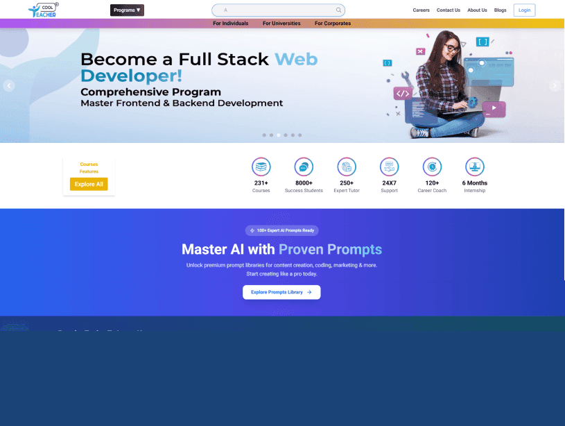 TeacherCool LMS Development Case Study – Maplecode
