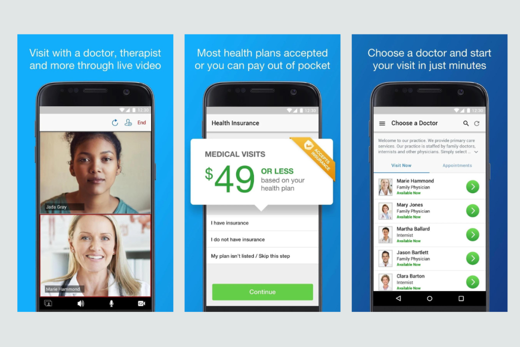LiveHealth-Telemedicne-Apps